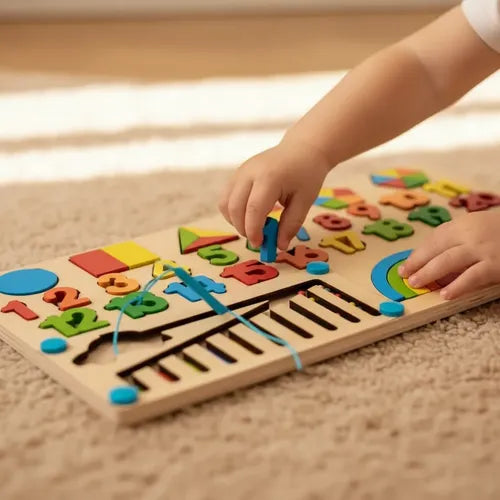 Montessori Wooden Learning Toy  6-in-1
