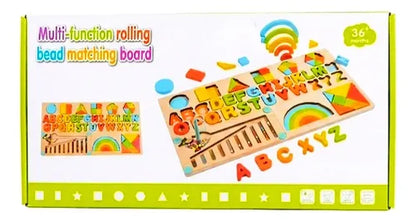 Montessori Wooden Learning Toy  6-in-1