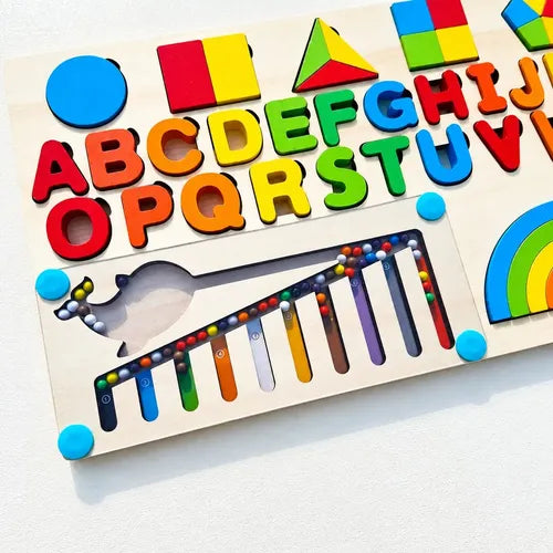 Montessori Wooden Learning Toy  6-in-1