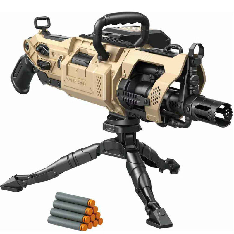 Blaster Shots Strong Vulcan Soft Projectile Launcher – Fully Automatic