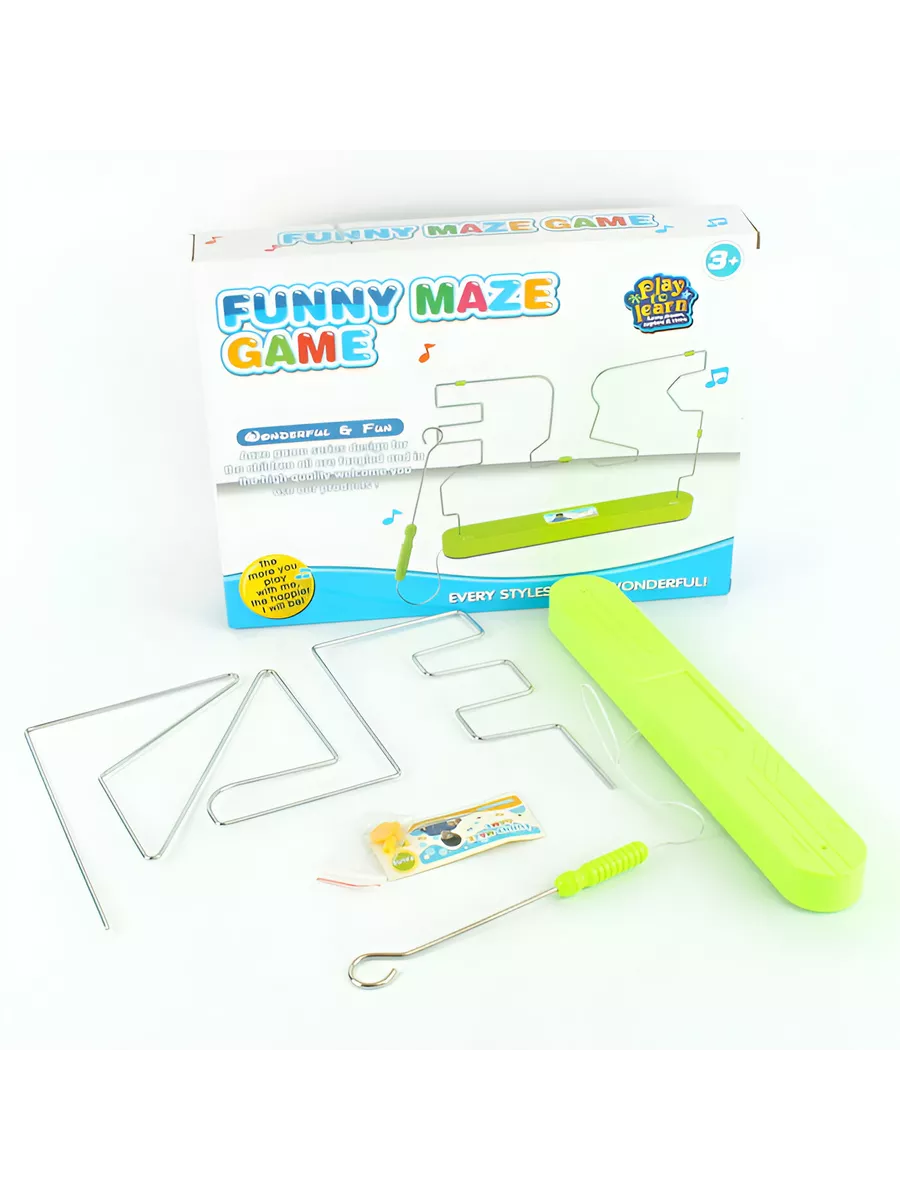 Funny Maze Game - Green