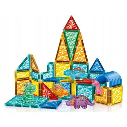 لعبة المكعبات المغناطيسية – 45 قطعة