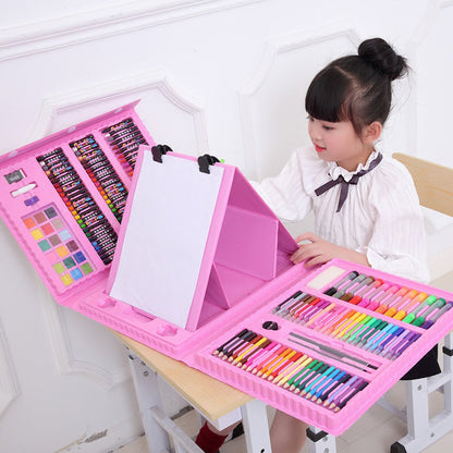 Plastic Colors Box – 208 Pieces