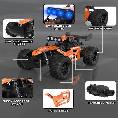 Monster Truck with Remote Control 1:12 scale (ALLOY HIGH SPEED)