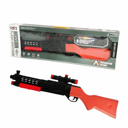 Mission Flash Shotgun Toy – Lights, Sounds & Vibration | YU SI QI TOYS