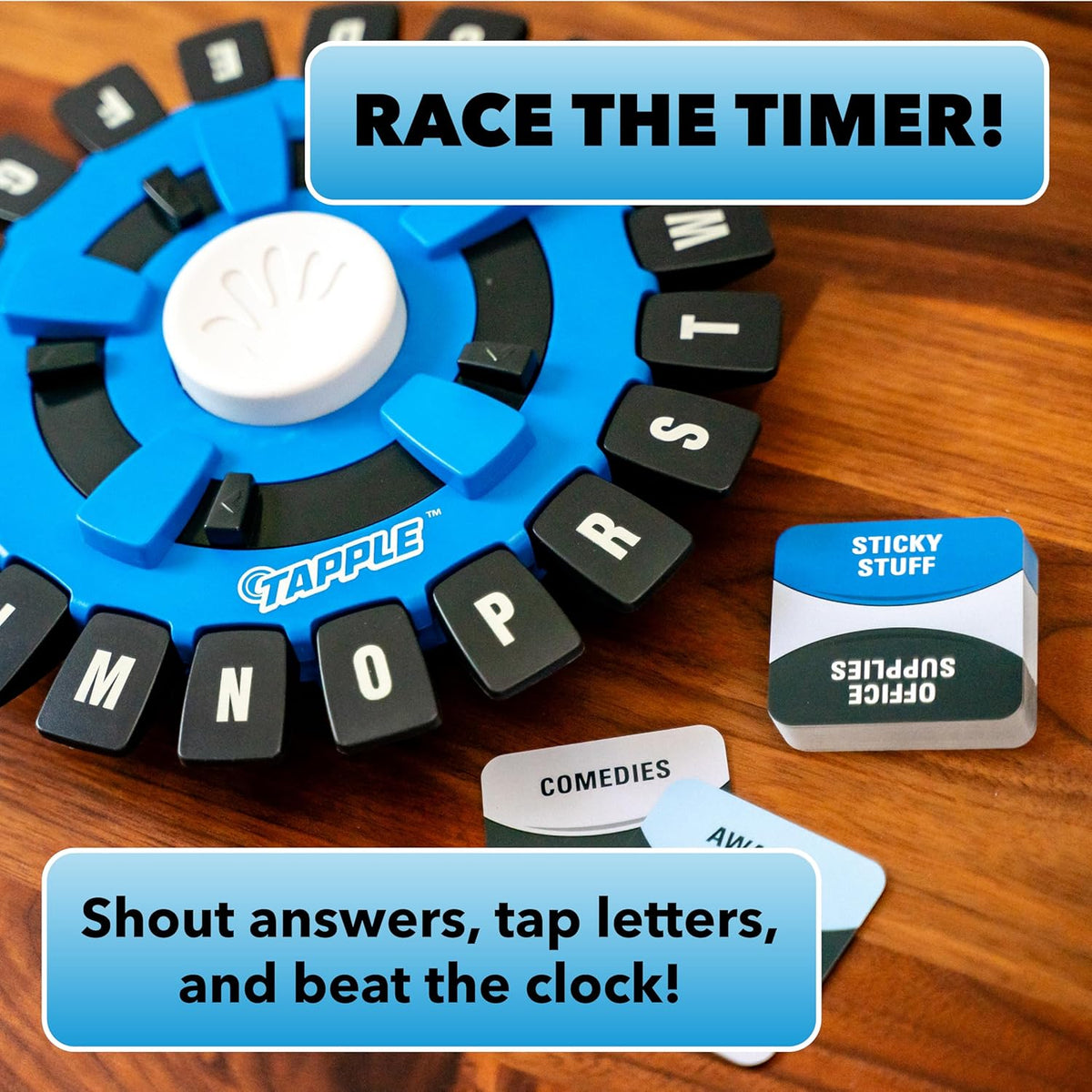 TAPPLE, The Fast-Paced Family Board Game