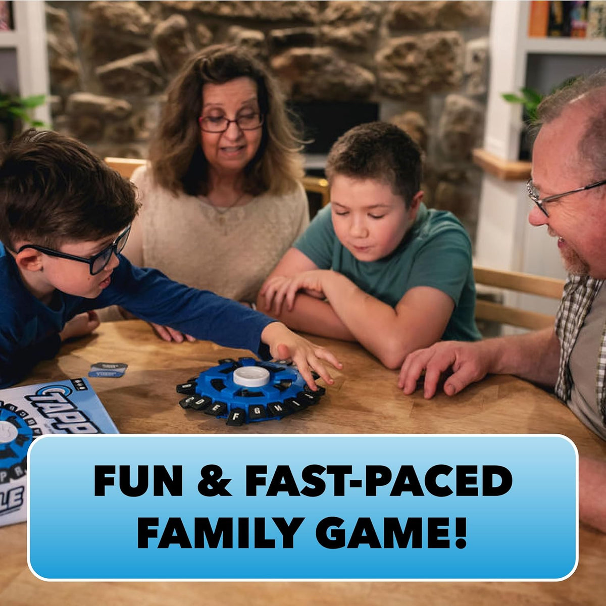 TAPPLE, The Fast-Paced Family Board Game