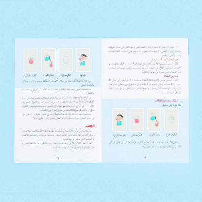 التسلسل في العلاقات (تطوير المهارات اللغوية المكانية والزمانية)