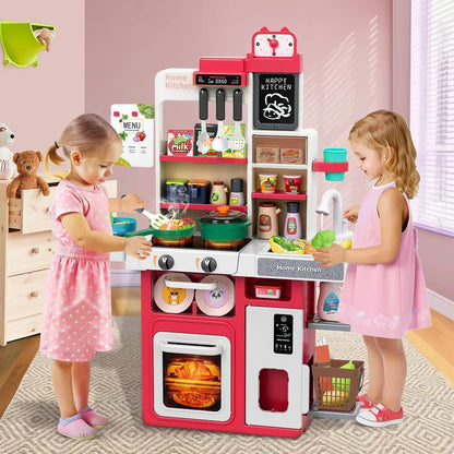 Kitchen Little chef play series Set, 63-Piece