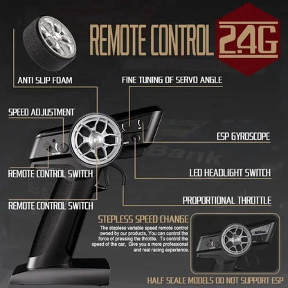 Control Racing Car 2.4G 1:16 RC Drift Car