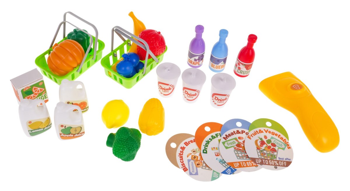 Tyrannosaurus Shop Store Play House Set – 2-in-1 Dinosaur Pretend Play Toy, 46 Pieces (Ages 3+)