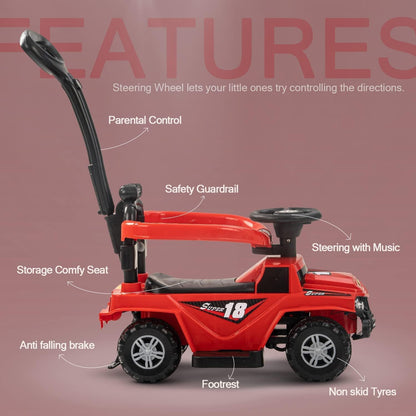 3IN1  Baby Ride on Car for kids