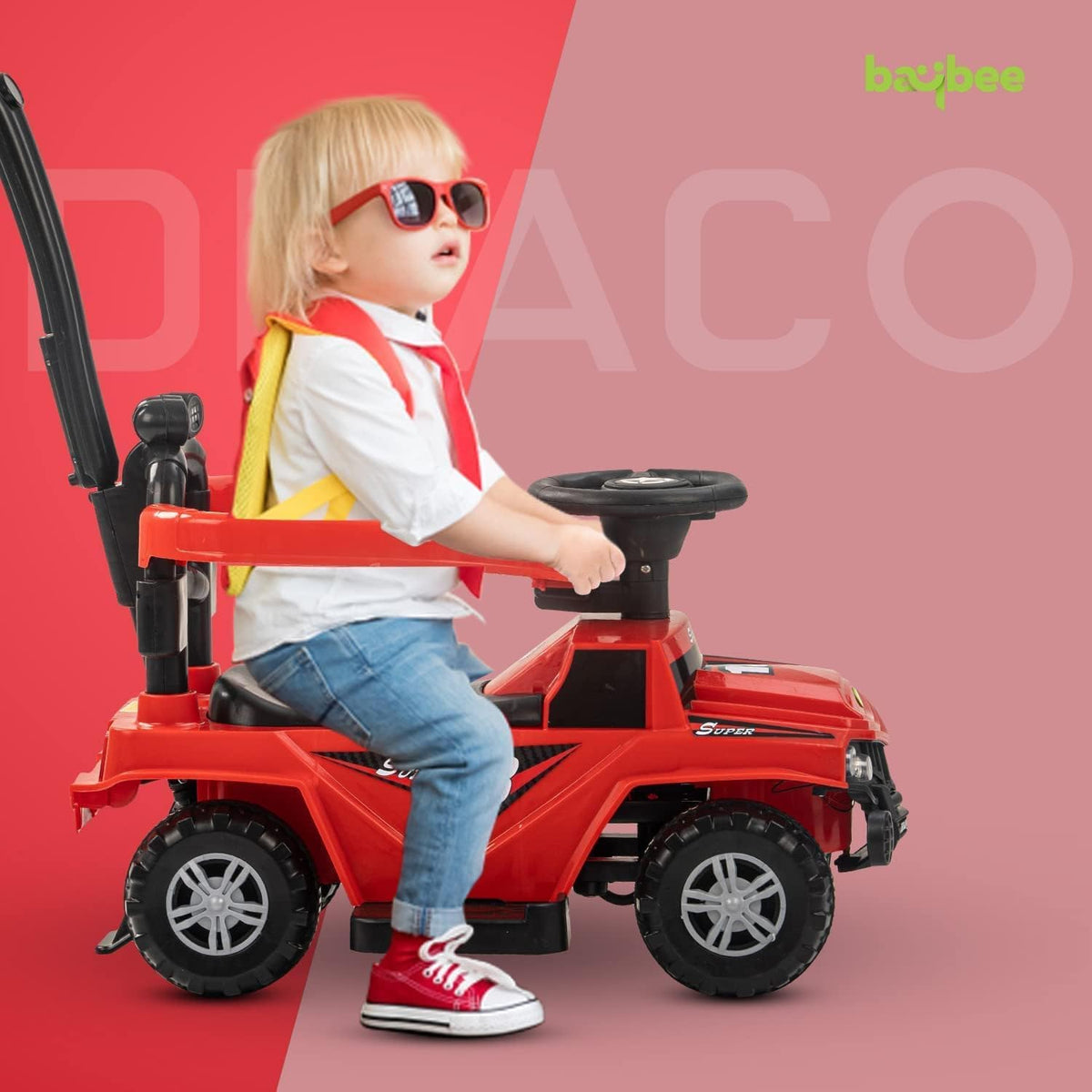 3IN1  Baby Ride on Car for kids