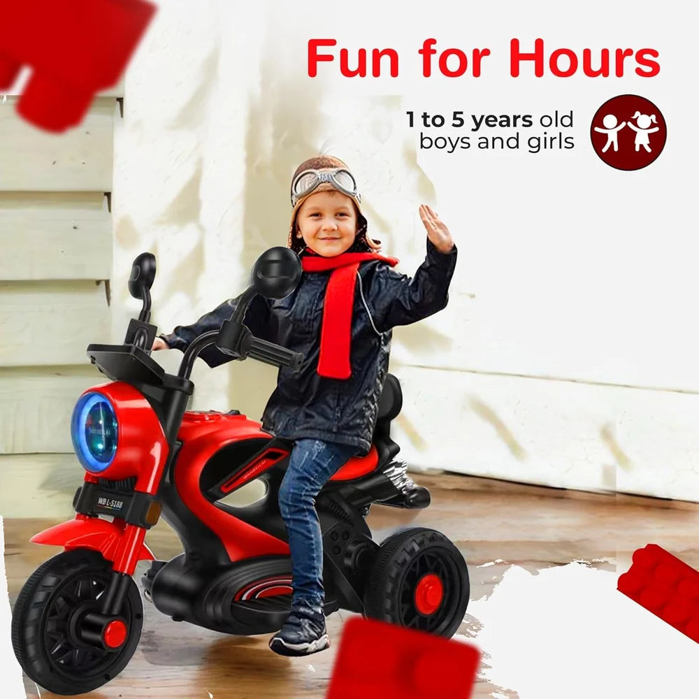 6V Super Harley Kids' Battery-Operated Bike