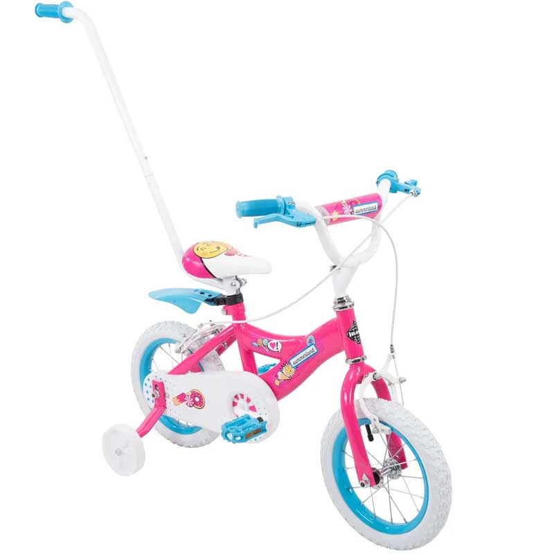 Huffy 12″ Inch Bicycle Summerland With Detachable Handle Pink