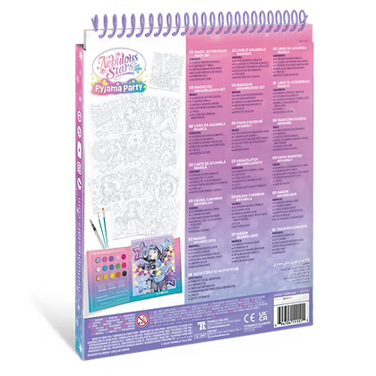 Magic watercolor book set - Pyjama Party