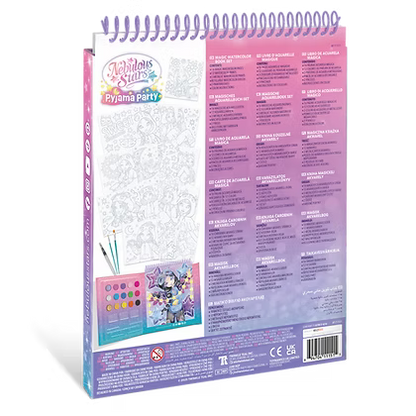 Magic watercolor book set - Pyjama Party