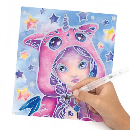 Magic watercolor book set - Pyjama Party