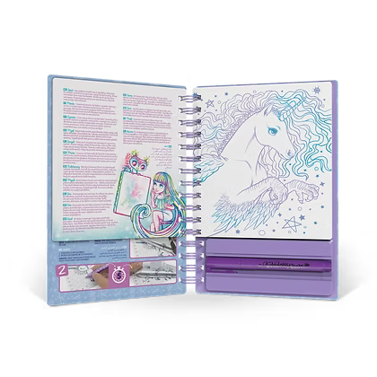 Small creative book - Fantasy Foil Art