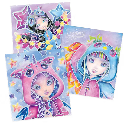 Magic watercolor book set - Pyjama Party