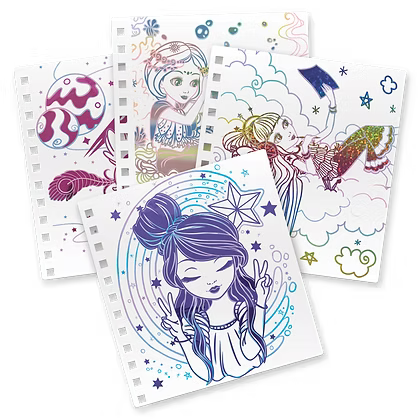 Small creative book - Fantasy Foil Art