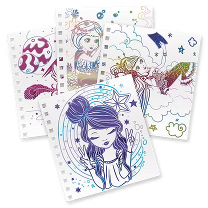 Small creative book - Fantasy Foil Art