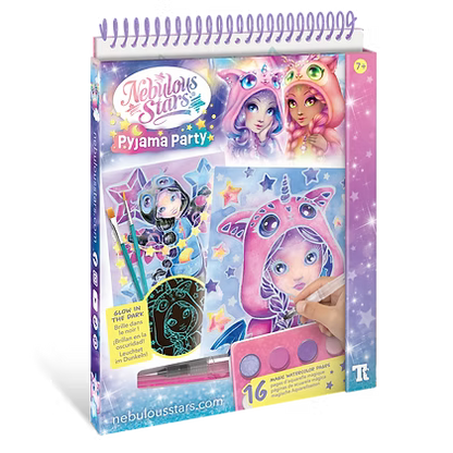Magic watercolor book set - Pyjama Party