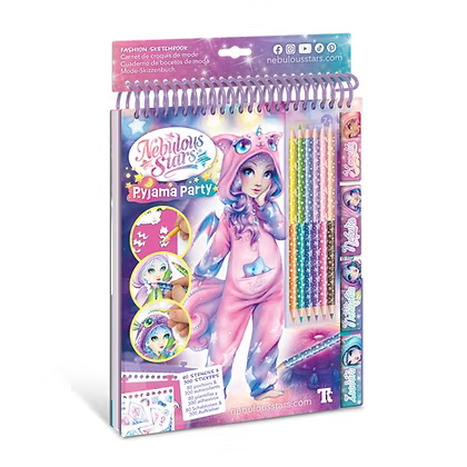 Fashion Sketchbook - Pyjama Party