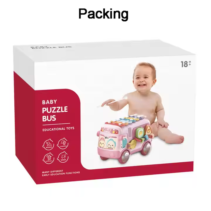 Baby Puzzle Bus educational toys