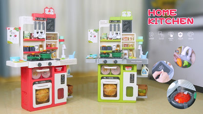 Kitchen Little chef play series Set, 63-Piece