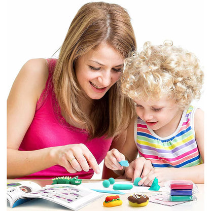 Magic Dough Clay set, with spaghetti making tool