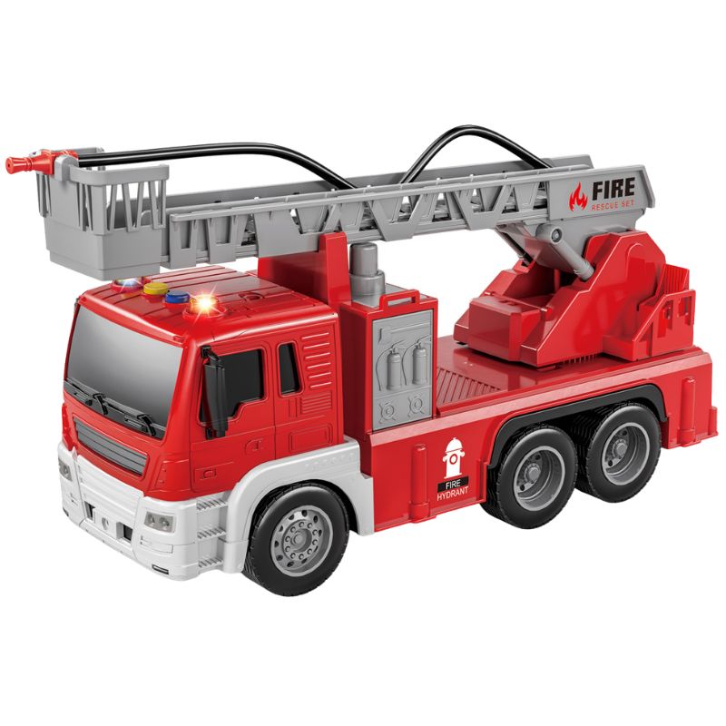 1:16 Multifunction Firefighting Ladder Truck by JS Toys